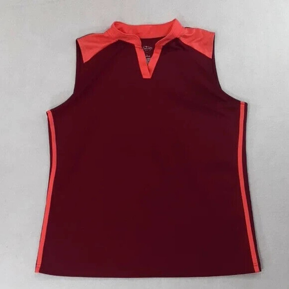 St John's Bay active size large quick-dri athletic sleeveless shirt